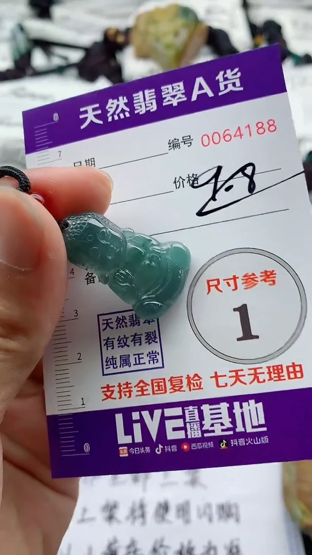 翡翠未镶嵌颈饰555555555555