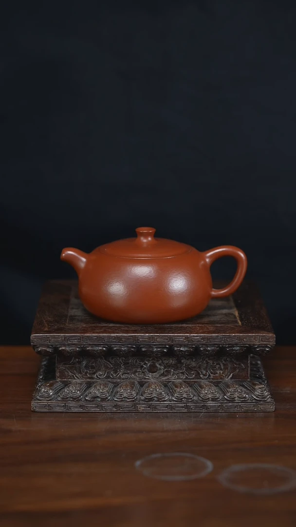 【闪购商品】紫砂茶壶素心 朱泥 120CC