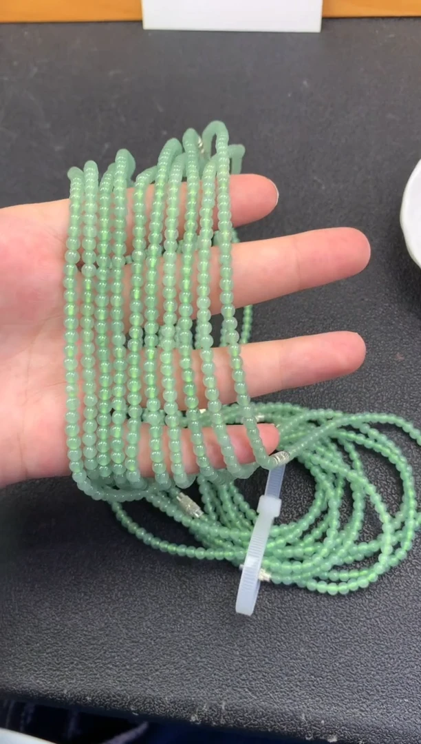 翡翠未镶嵌项链FC489 翡翠项链 多样性发其一