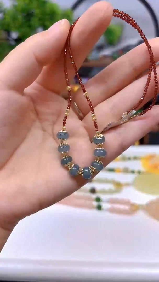 翡翠未镶嵌颈饰X550