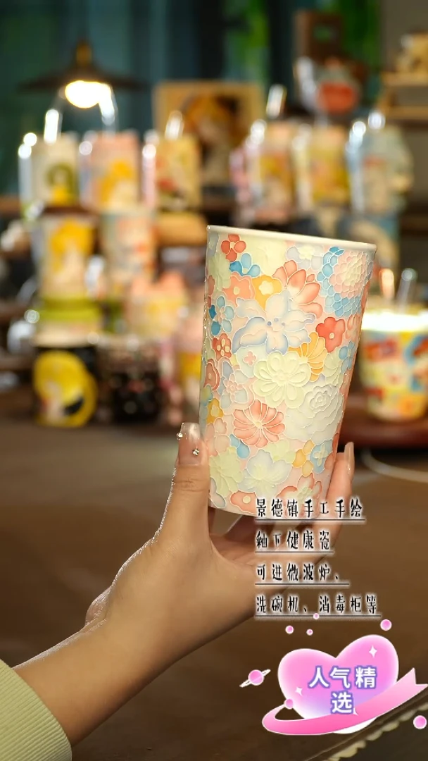 景德镇手绘陶瓷&A002