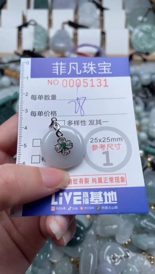 翡翠未镶嵌颈饰00..5131