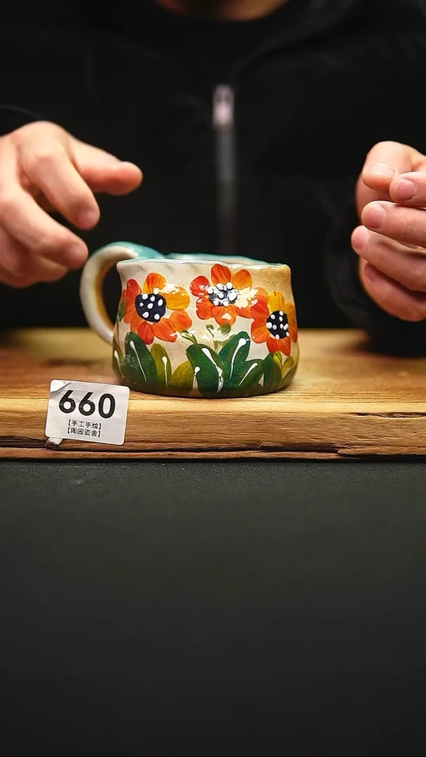 @@陶园瓷舍@@纯手工手绘@高温釉下彩