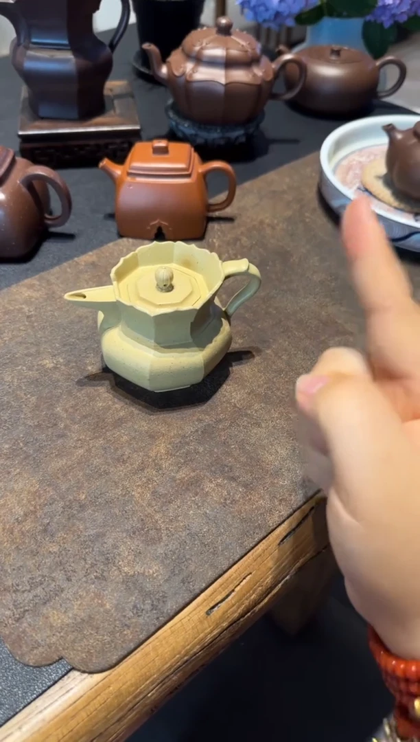 茶壶紫砂八方僧帽