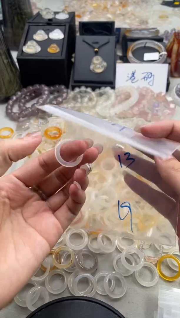 未镶嵌戒指玛瑙/玉髓116