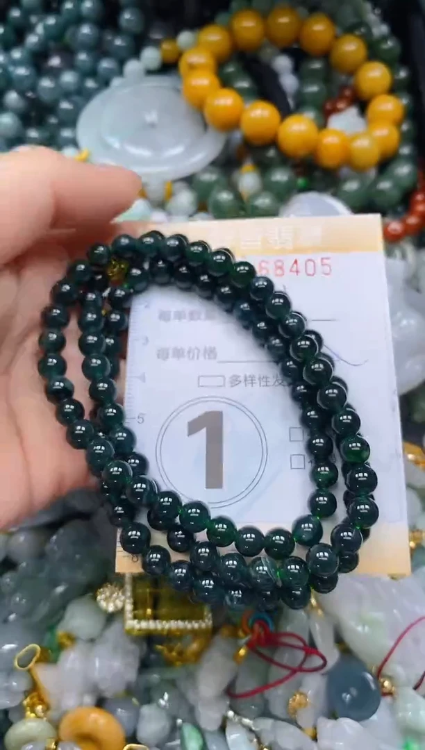 翡翠未镶嵌颈饰闪购0168405