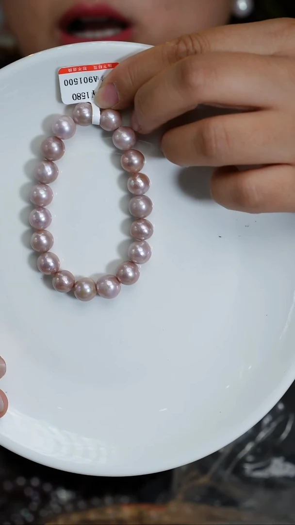 粉紫手链