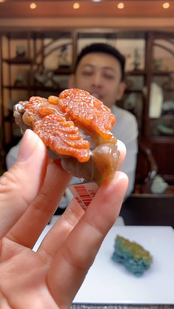 定制翡翠未镶嵌1085hm-毛货摆件53