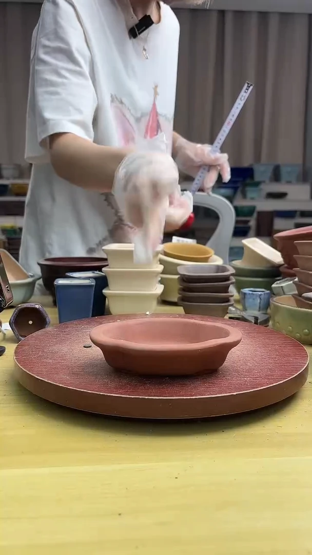 紫砂花盆紫砂花盆微瑕