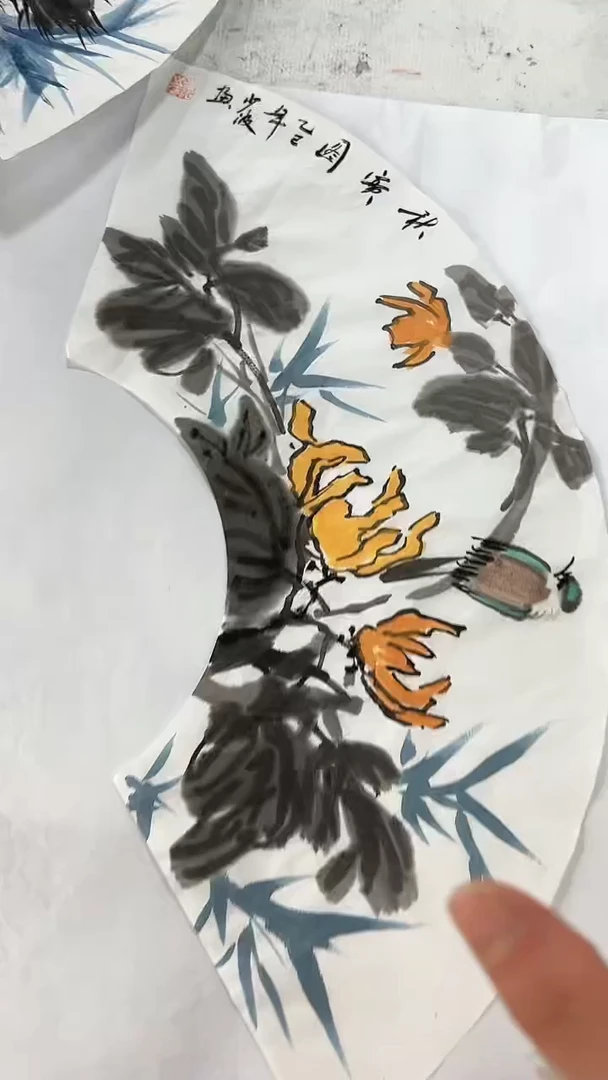 国画直播福利/国画/花鸟