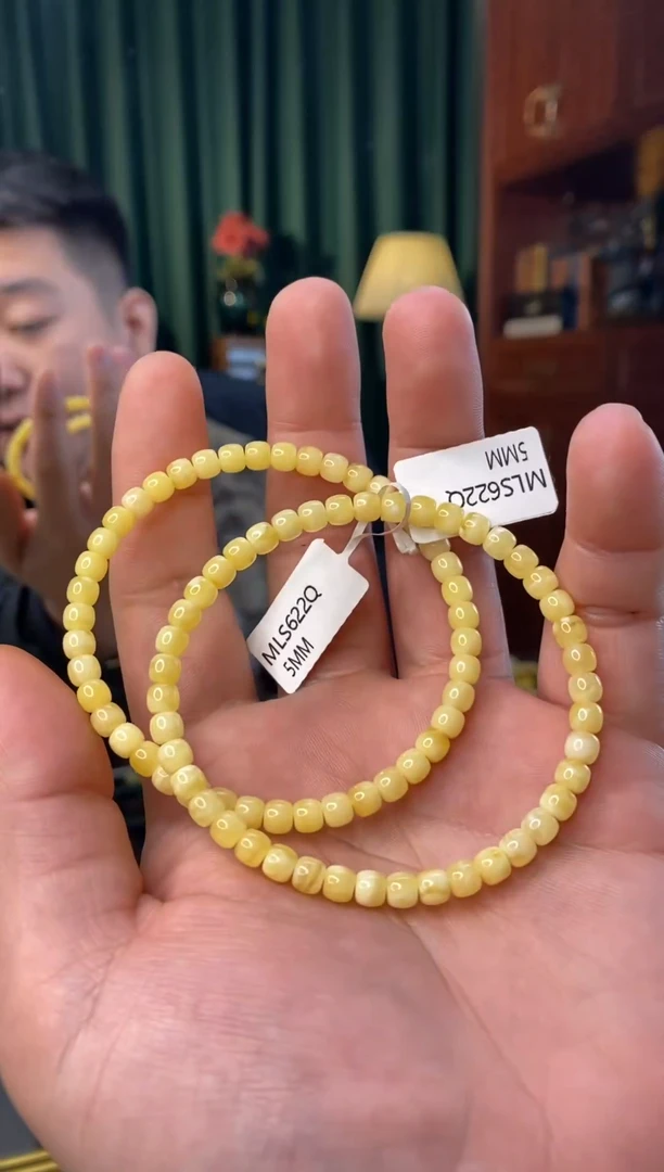 手串蜜蜡未镶嵌5mm老型多样性发其一