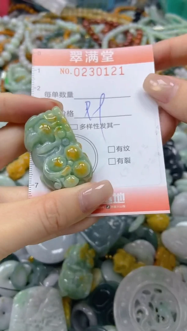 颈饰未镶嵌翡翠闪购0230121