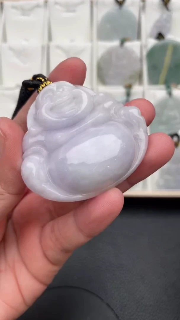 颈饰未镶嵌翡翠天然缅甸翡翠A货90