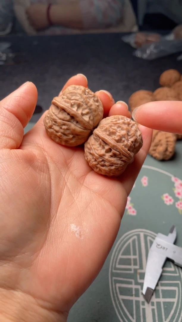 把件文玩核桃w16 黄松峪 38尺