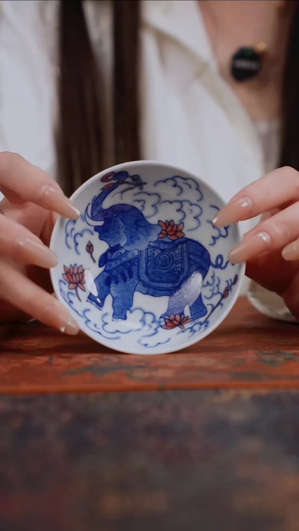 景德镇陶瓷杯碗柴烧多人