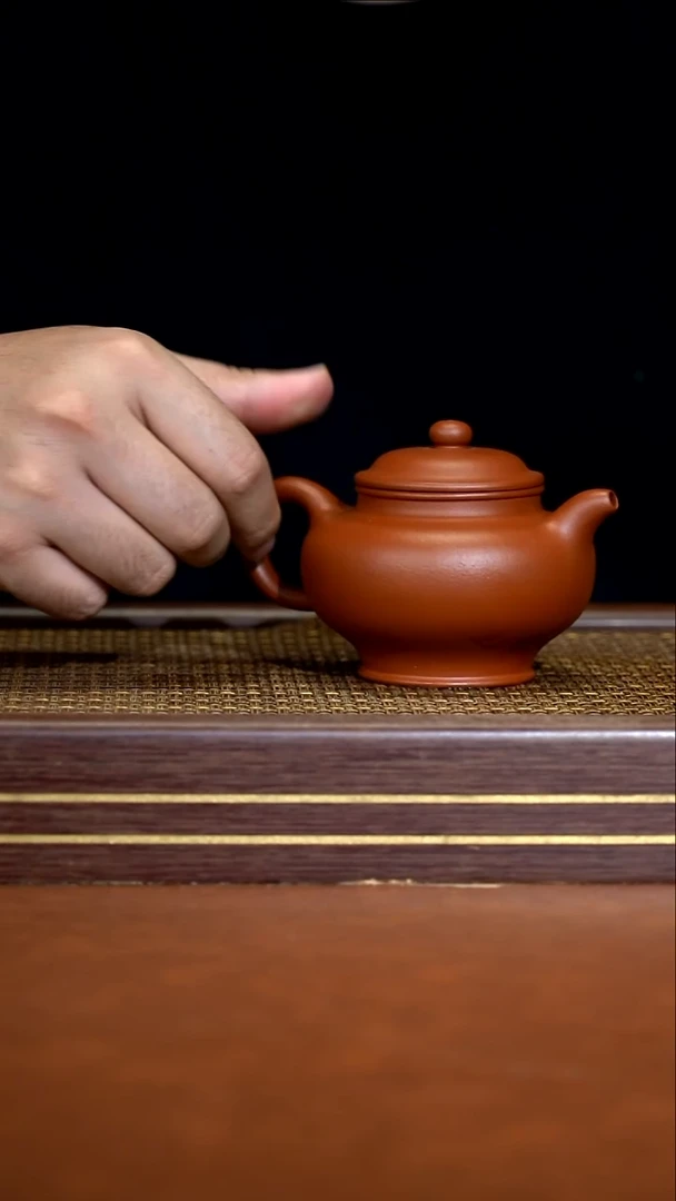 茶壶紫砂WH朱泥 掇只