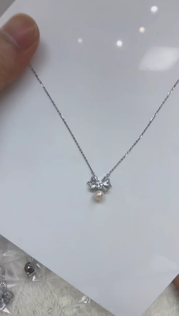 海水珍珠合金套链珍珠项链