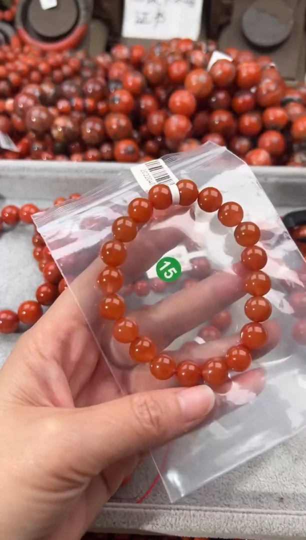 未镶嵌手串南红玛瑙1