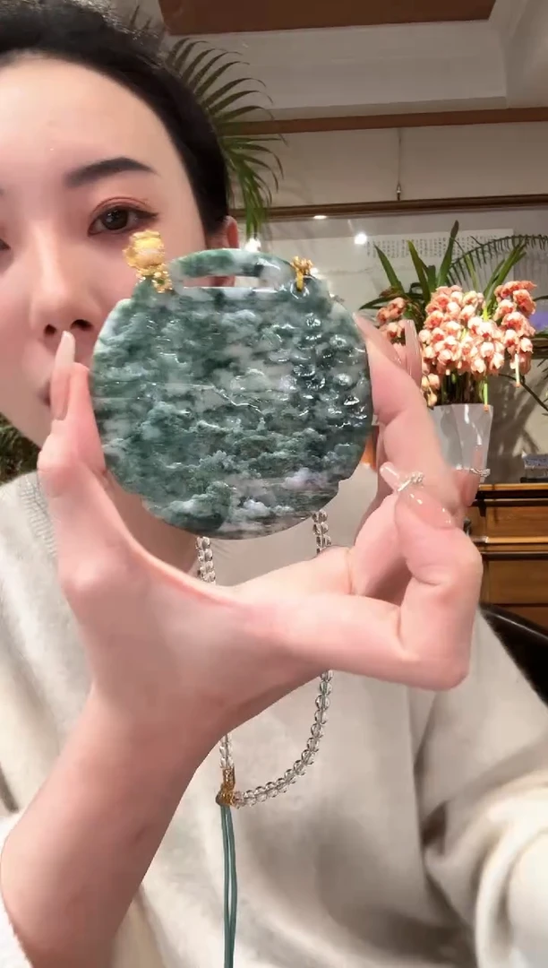 【闪购商品】翡翠颈饰未镶嵌国风
