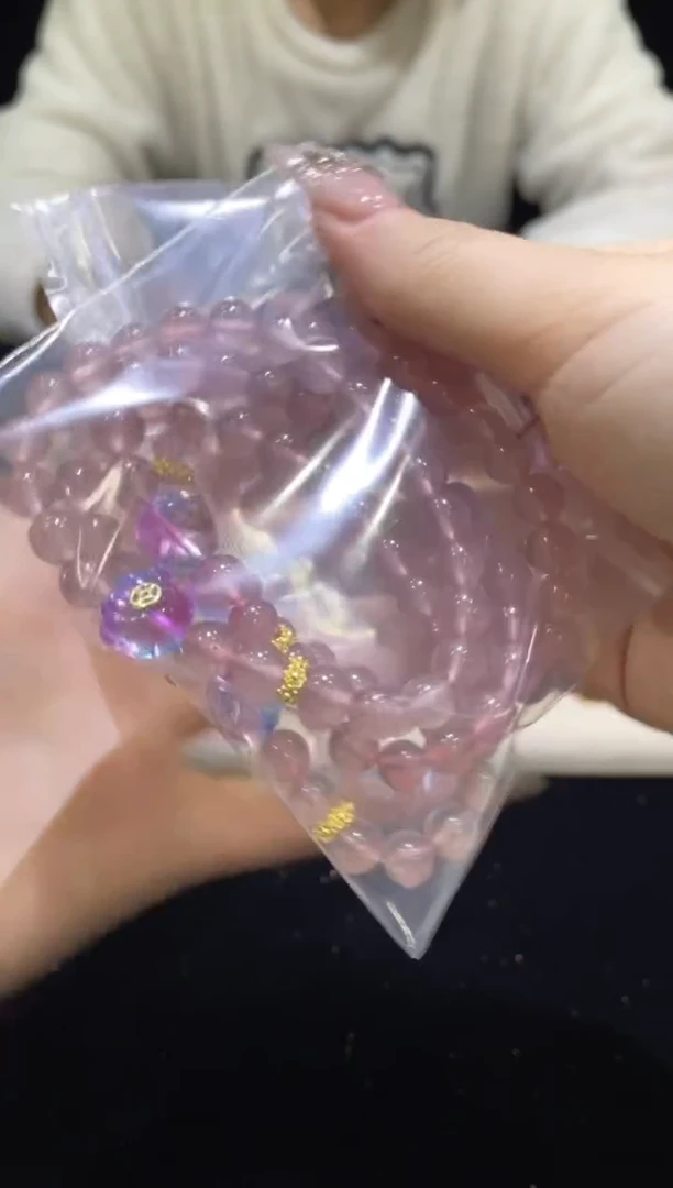 【闪购商品】烟晶手链银S925镶嵌浮力006