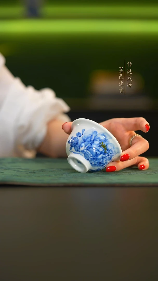 瓷片                          小压手