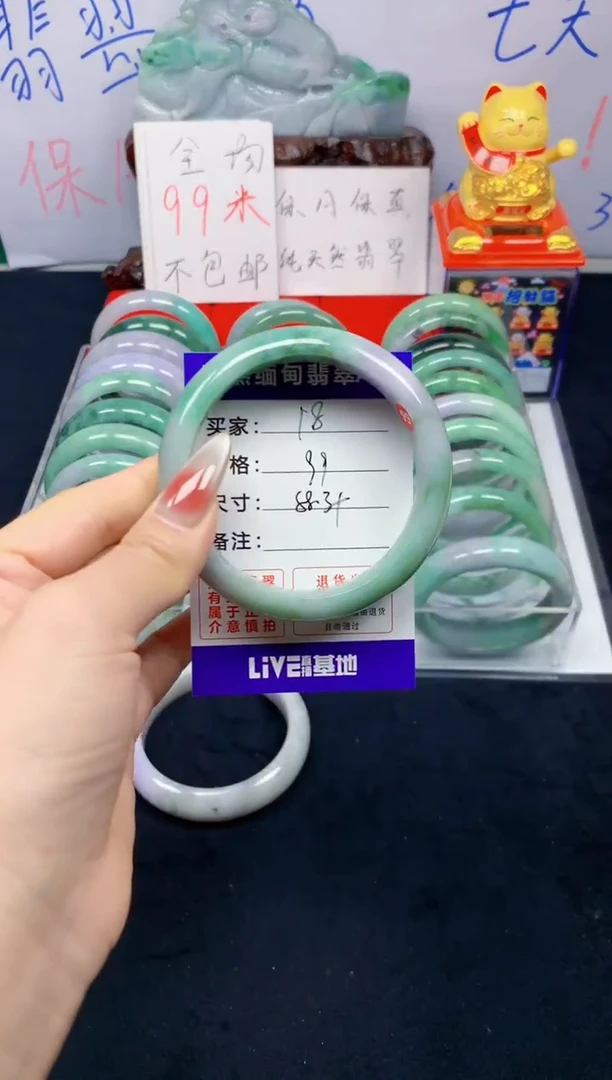 未镶嵌手镯翡翠18