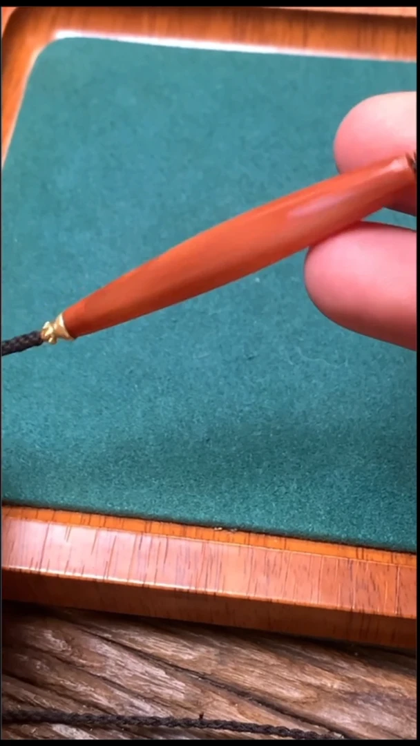 玛瑙/玉髓长珠未镶嵌满朱砂长条红玉髓啊啊啊