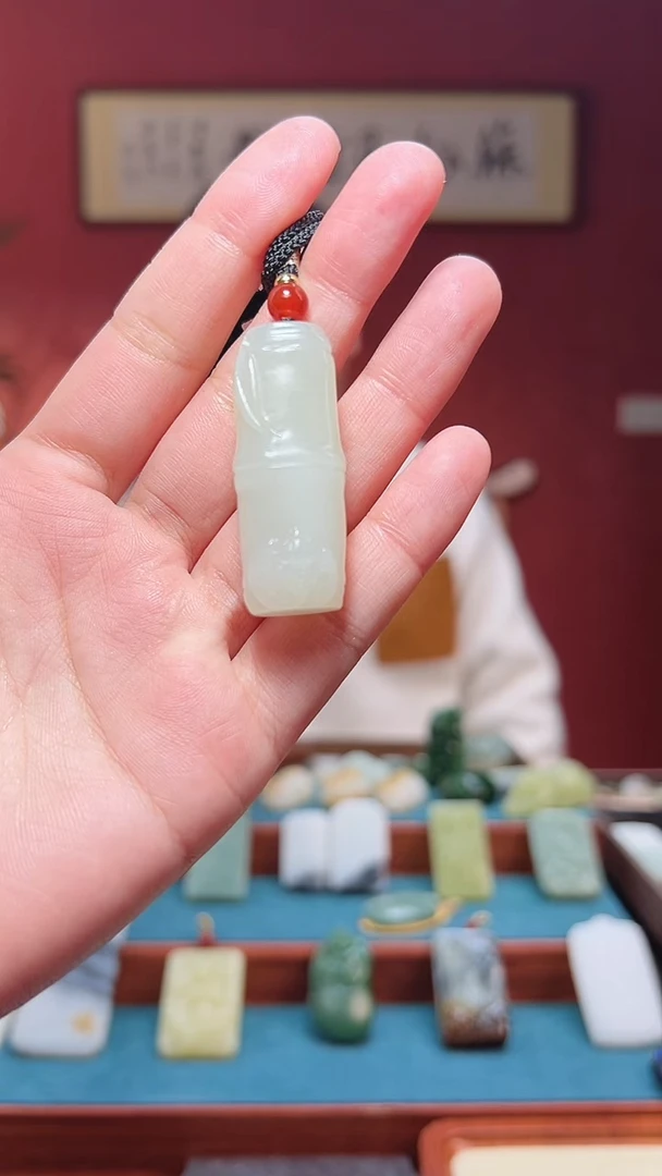 吊坠(不含链)未镶嵌和田玉12