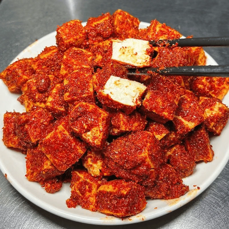 现拌现发自然发酵传统手工霉豆腐农家特产香辣麻辣无油豆腐乳下饭