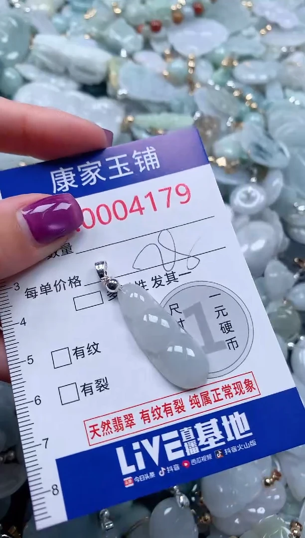 颈饰未镶嵌翡翠4179