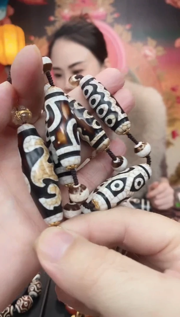 【闪购商品】玛瑙/玉髓毛衣链未镶嵌玛瑙多图腾毛衣链