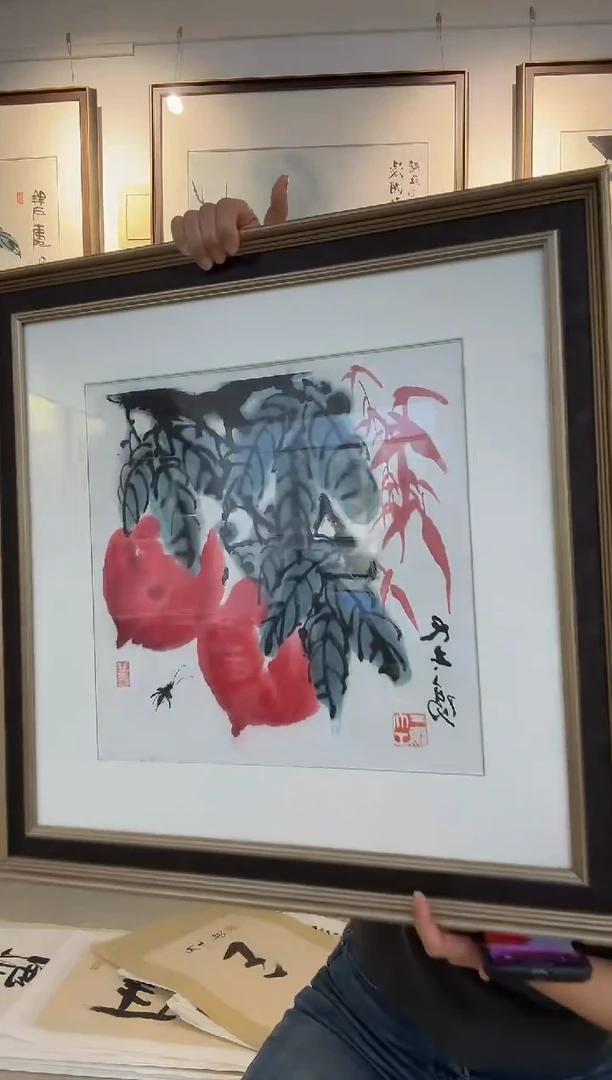 国画炳山艺术--大土三阳老师作品