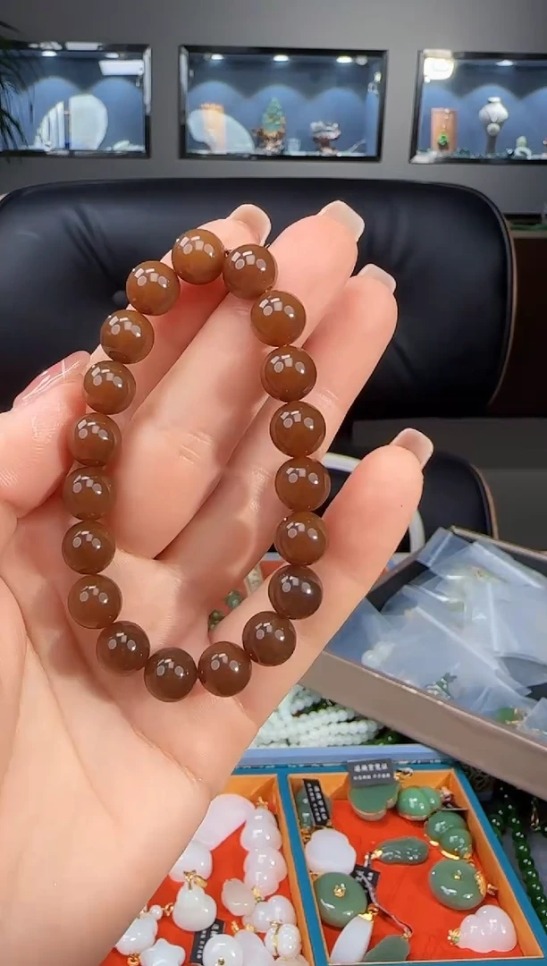 未镶嵌手链和田玉好*猫1