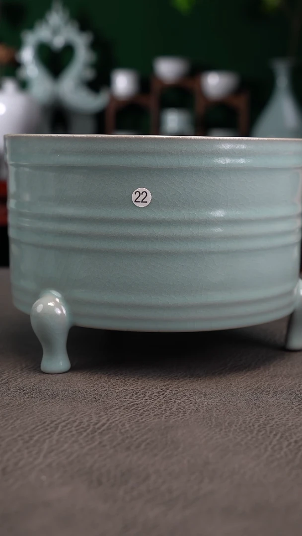 22号三足炫纹樽二级品福利~帆