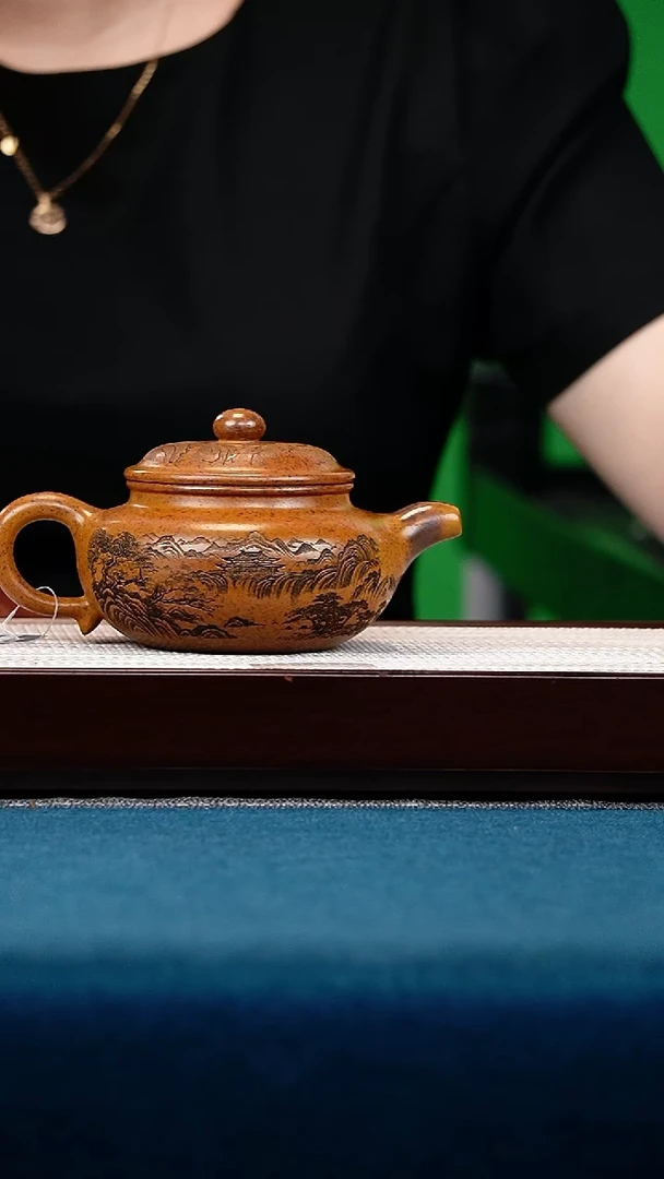 茶杯紫砂龙骨金砂仿古