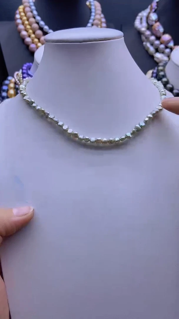 【闪购商品】淡水珍珠颈饰未镶嵌1