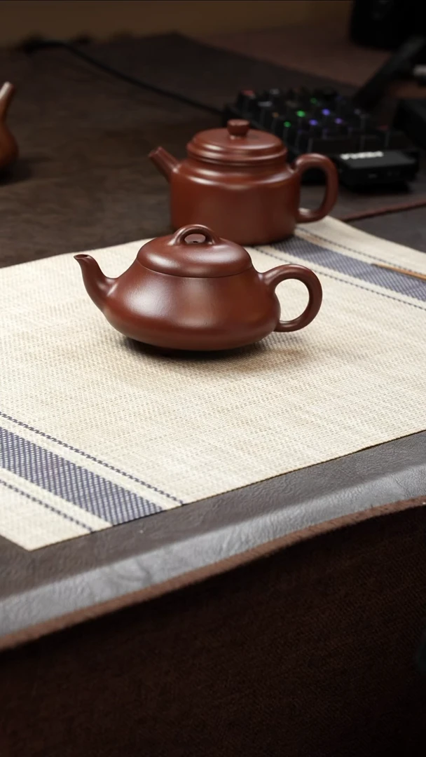 茶壶紫砂壶·18汉棠石瓢150cc