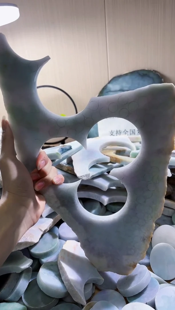 颈饰未镶嵌翡翠翡翠A货 陈谭734