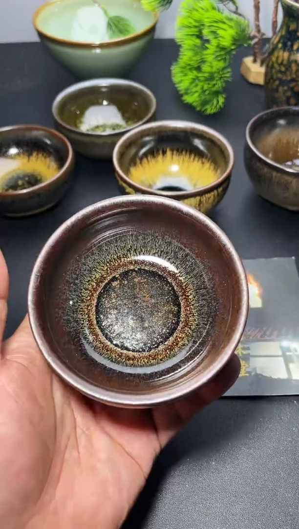 茶盏136叶紫建盏