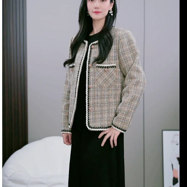 618 小香风外套女装时尚气质