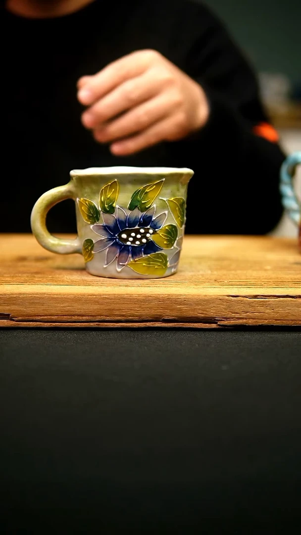 @@陶园瓷舍@@纯手工手绘@高温釉下彩