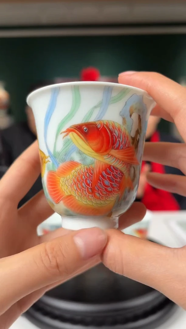 【闪购商品】杯子 F16【人间瓷画】《王烛明》