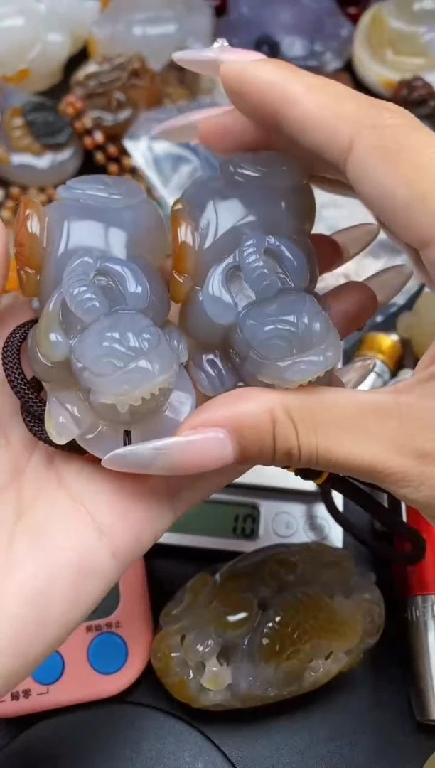 【闪购商品】玛瑙/玉髓颈饰未镶嵌ll