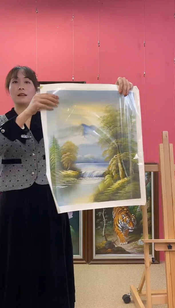 油画不***试尺寸40*50画芯（不含框）