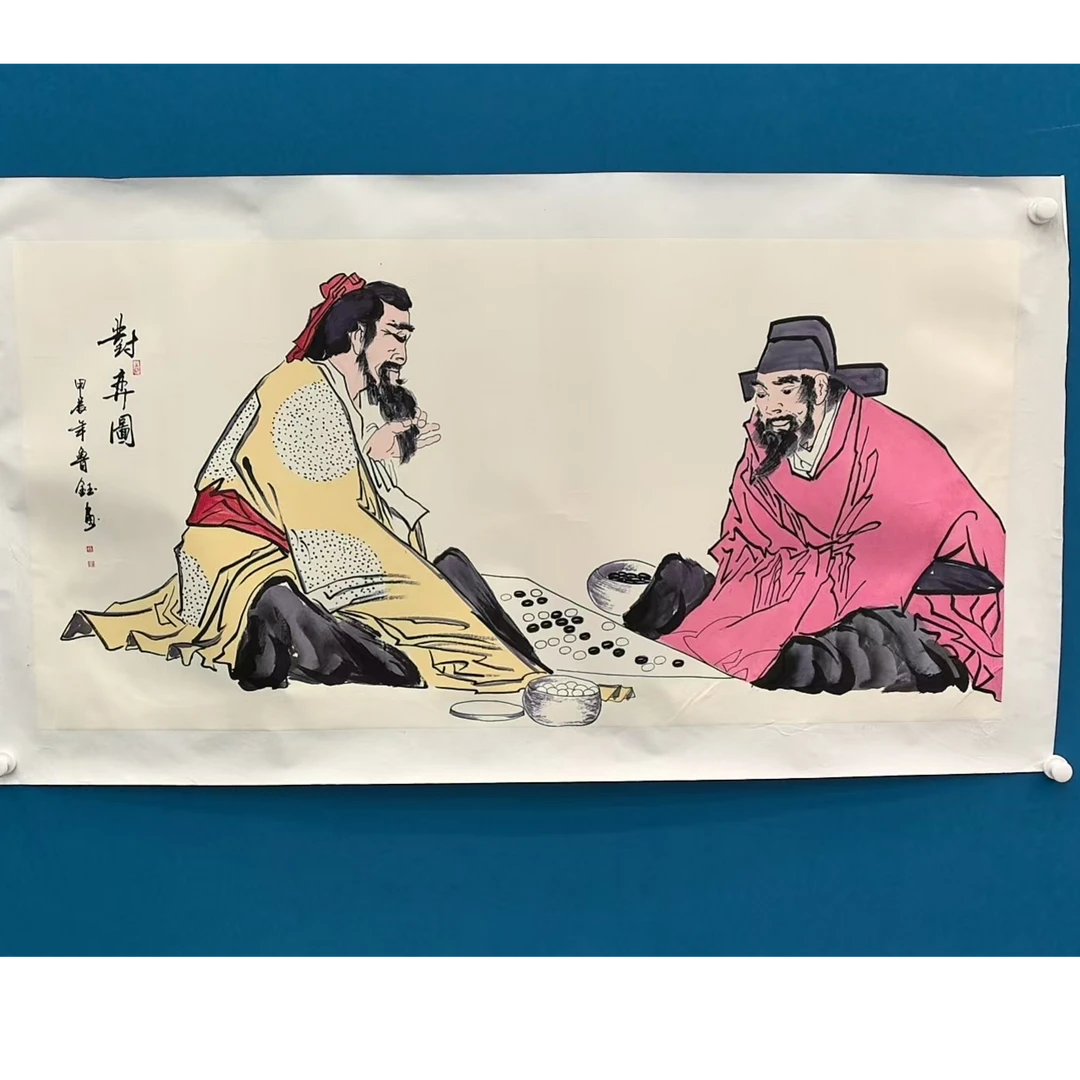 橱窗展示/大志文化WH/原名王奉超笔名鲁钰老师宣纸国画 /带证书