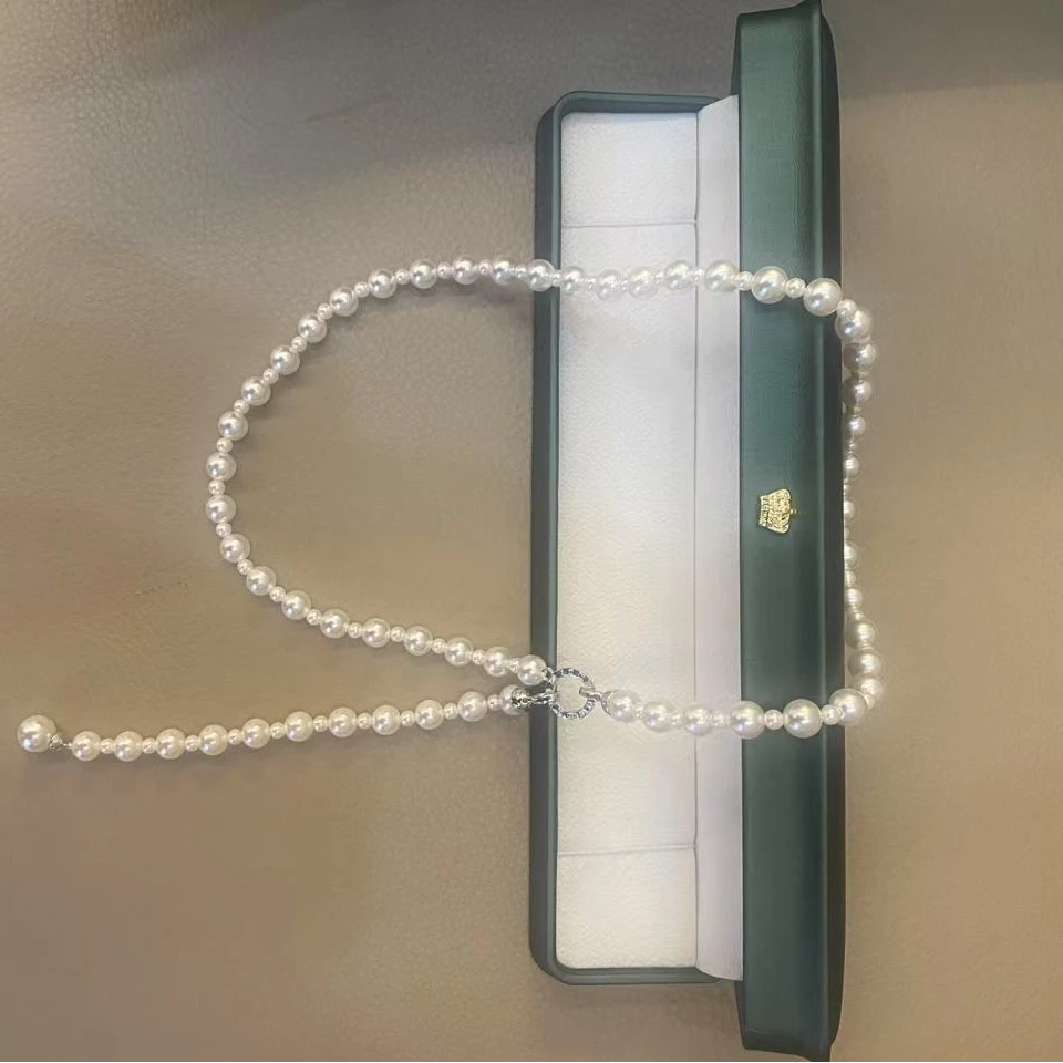 合金仿珍珠吊坠 珍珠项链百搭饰品
