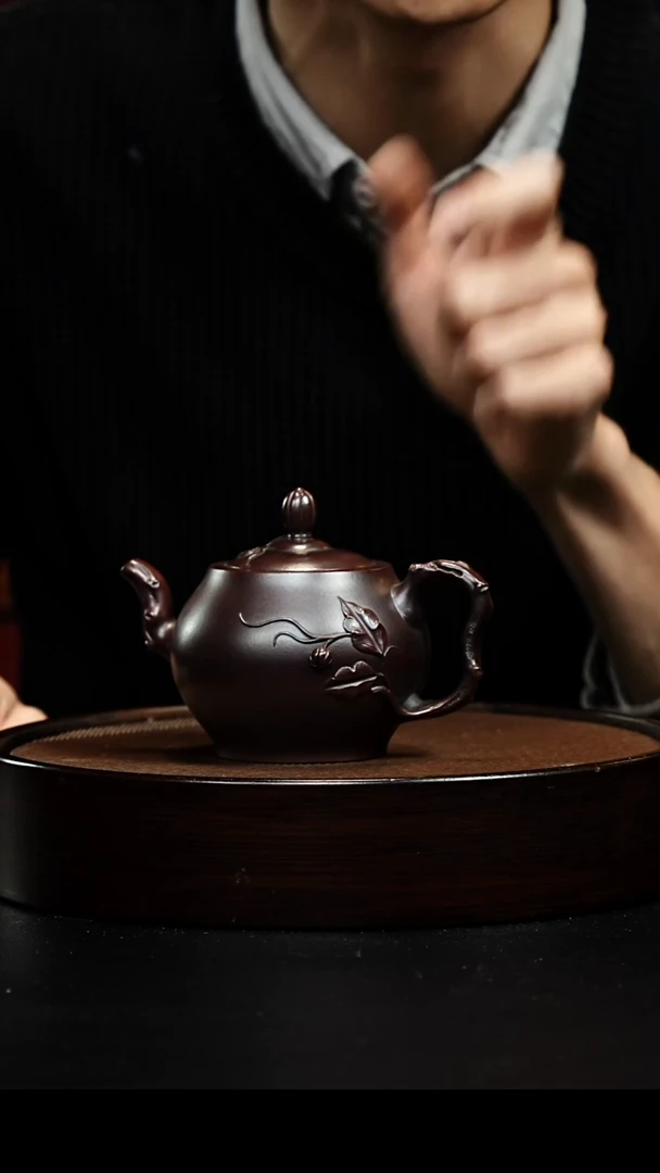 茶壶紫砂宜兴紫砂壶H8206