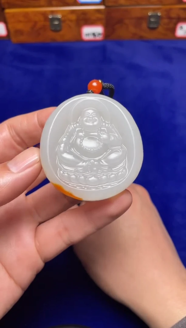 未镶嵌和田玉挂件谭***德和田玉