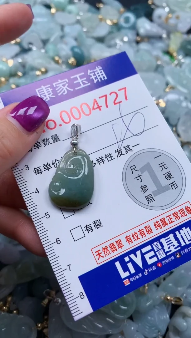 颈饰未镶嵌翡翠4727