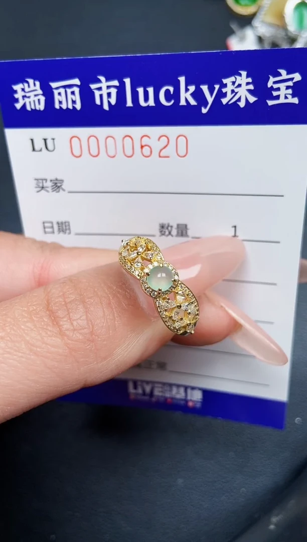 【闪购商品】翡翠颈饰银S925镶嵌0620